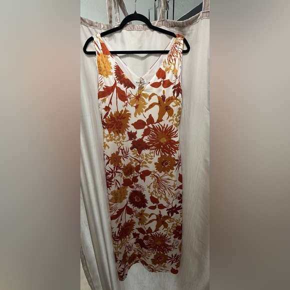 NWT Reformation Lian Silk Dress in Vesta, size Large - Picture 7 of 7